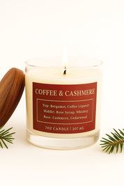 Coffee & Cashmere Fine Fragrance Candle