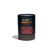 Outside packaging of fine fragrance collection candle