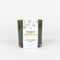 Juniper berry fir candle in a green vessel 