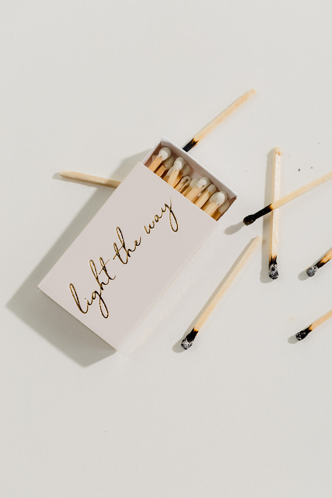 Gold Foil Matches - 5 Pack