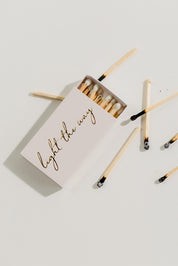Gold Foil Matches - 5 Pack